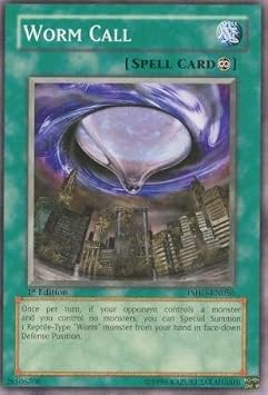 Yu-Gi-Oh! - Worm Call - The Shining Darkness - #TSHD-EN056 - 1st Edition - Common