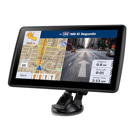 7-Inch Touchscreen GPS Navigator