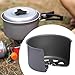 Menolana Camping Stove Windshield Wind Shelter Removable Sturdy Windbreaker Wind Protection Board for Travel Picnic Backpacking Hiking