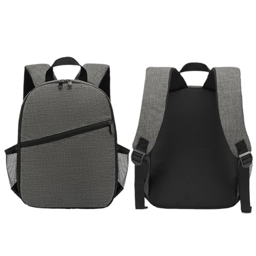 �h���J�����o�b�N�p�b�N�A�ϏՌ���DSLR�o�b�O�ACanon�Ή��ASony�Ή� �ʐ^�r�f�I�o�b�O(Type C Grey)