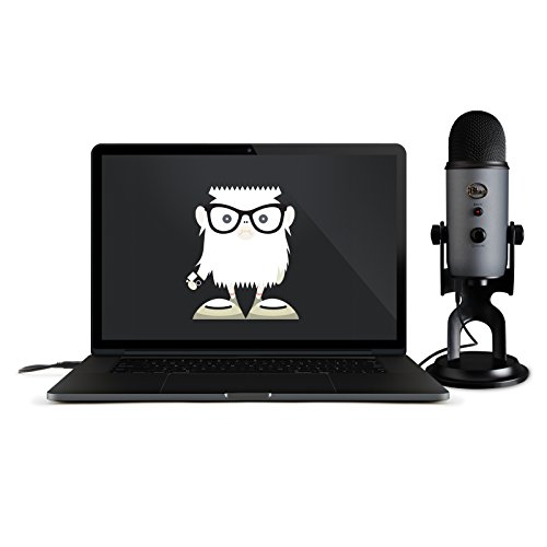 Blue Yeti Microfono USB per Registrazione, Streaming, Gaming, Podcasting su PC e Mac, Mic a Condensatore per Laptop o Computer, Effetti Blue VO!CE, Stand Regolabile, Plug and Play - COLOR - Microfono streaming - Immagine 4