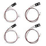 Treedix 2 Sets IR Break Beam Sensor 5MM LEDs Counting Module Split Through-Beam Photoelectric Switch