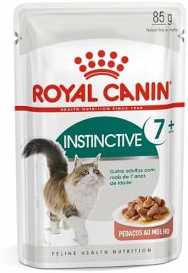 Ração Royal Canin Sachê Feline Health Nutrition Instinctive +7 Pa...