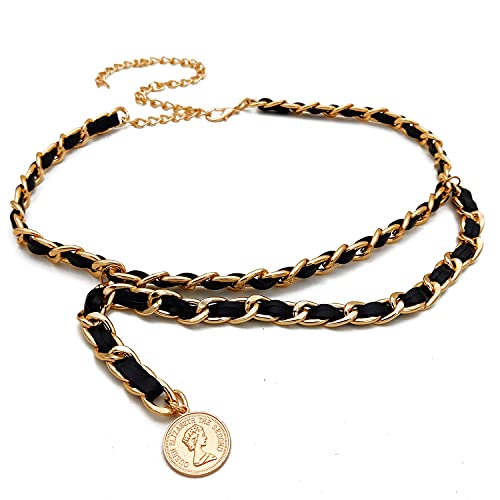 Image of VRITRAZ Women & Girls Designer Waist Chain | Metal Kamarband Waist Belt | Fashion Belly Chain Jewellery for Saree, Lehenga, Dress & Special Occasions