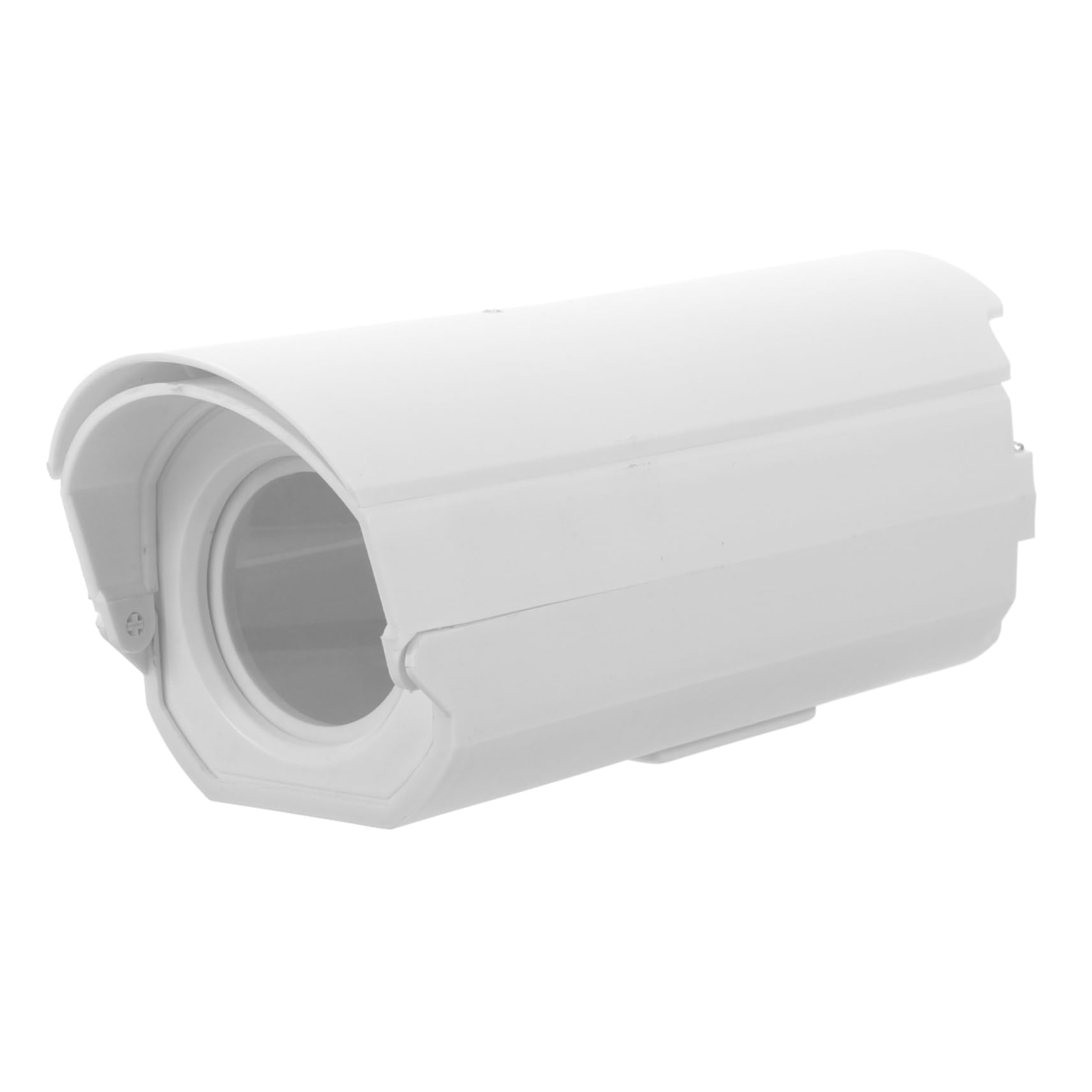 SECFOU Boîtier et Blanc en Plastique pour Caméra Extérieure Facile à Installer Étanche Protection Pare-Pluie pour Caméra de Sécurité en Usage Extérieur