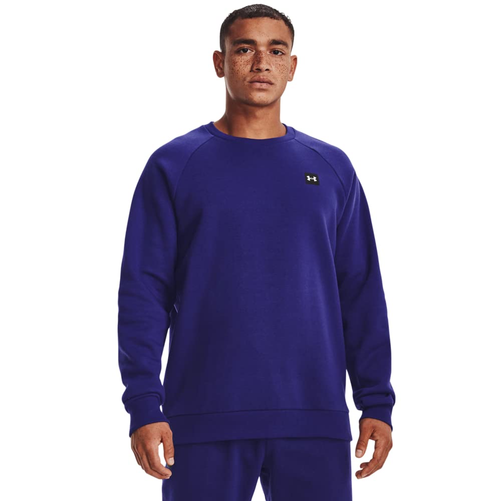 Under Armour Rival Fleece Crew, Comfortable & Breathable Long Sleeve Fleece, Men's Pullover Made With Fast-Drying Fabric Men — view 41