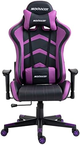 MAX RACER - Cadeira Gamer Aggressive - Poltronas Gamer de Aço, Ca...