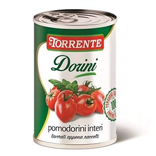 24 POMODORINI INTERI LA TORRENTE DORINI 400 GR BARATTOLO LATTINA