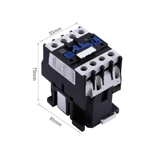 Contactor 12v de corriente alterna CJX2-2501 mini relé de potencia modular 2