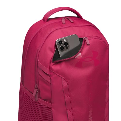 Image of Under Armour Unisex Hustle 6.0 Backpack, (622) Claret / / Claret, One Size Fits Most