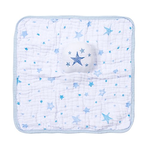 Naninha Soft Bordada, Papi Textil, Azul, Único