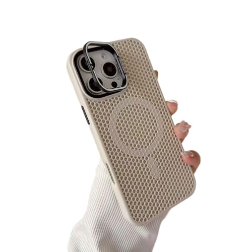 for iphone12 Pro Max ��p�P�[�X ���M �}�O�Z�[�t�Ή� �����Y �X�^���h PC �}�O�l�b�g���� ���^ �ϏՌ� �A�C�t�H��12 Pro Max MagSafe�Ή� ��phone �p �J�o�[ �J���������Y�ی� �z���C�g
