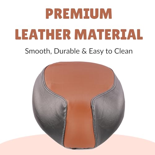 Image of Favourite Auto Accessories Dual Coloured Seat Cover with Pro Leather Finish for Ola S1, Ola S1 Pro, Ola S1 Air, Ola S1 X+ (Ten & Black)