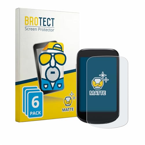 BROTECT Protector Pantalla Anti-Reflejos para iGPSPORT BSC500 (6 Unidades) Película Mate Anti-Huellas