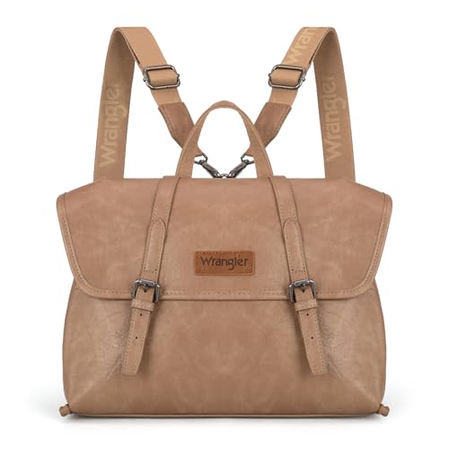 Image of Wrangler Laptop Bag for Women Messenger Bag Briefcase Computer Backpack Convertible Satchel Bag
