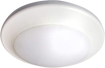 Westgate 9W 4" Dimmable Disk LED Surface Mount Disc Downlight Kit Accessories Included - Spun Aluminum Housing - Energy Star Rated - 550-600 Lumens 120V 1 5000K Cool White