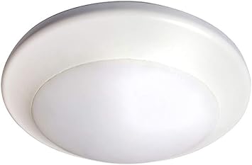 Westgate 9W 4" Dimmable Disk LED Surface Mount Disc Downlight Kit Accessories Included - Spun Aluminum Housing - Energy Star Rated - 550-600 Lumens 120V 4 4100K Neutral White