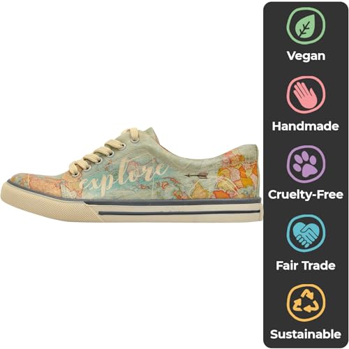 Vegan Leather Sneakers for Women - Handmade and Unique Fashion Sneakers for Women3