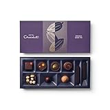 Hotel Chocolat Serious Dark Fix 9-Piece Boxed Selection, 97g - Chocolate Gift Box For Birthday, Anniversary, Thank You