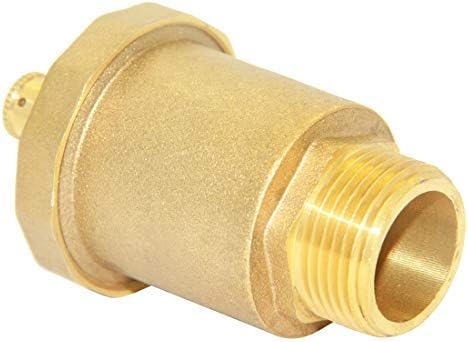 Beduan Brass 10500-VE Automatic Float Valve, 1" Male Thread Air Release Valve Air Bleeder Valve Vent Valve