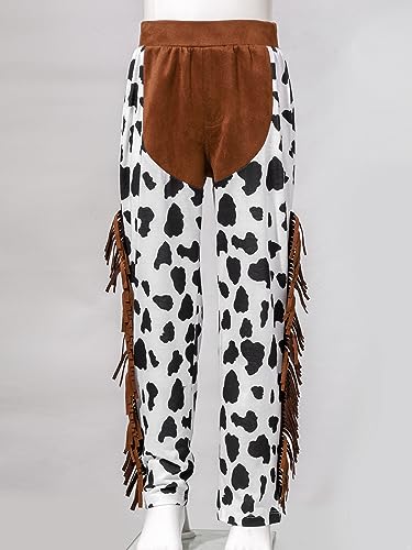 Kids Boys Gothic Western Cowboy Retro Pants Medieval Pirate Victorian Roly Play Trousers3