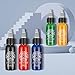 JimKing 30ml Tattoo Ink, Tattoo Color Supply, 5 Colors Natural Plant Pigment for Permanent Makeup Tattoos, Long Lasting Vivid Color, Sterilized