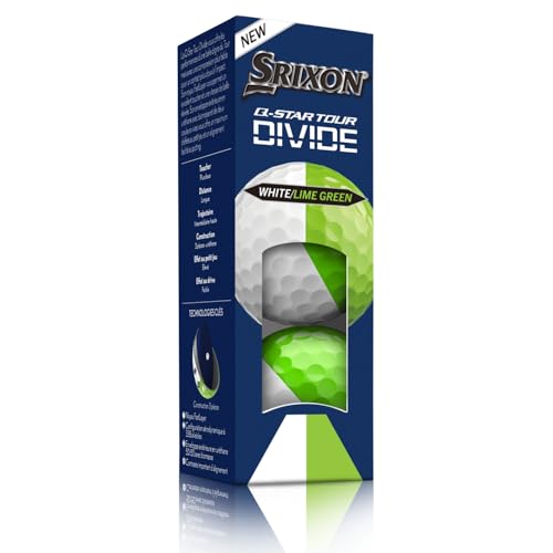 Srixon Q-Star Tour Divide Golf Balls – 6 Pack