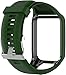 Axcellent Banda para Tomtom Runner 2 3,Spark 3,Golfer 2,Adventurer - Muñequera con Correa de Repuesto de Silicona - Accesorios para Reloj Inteligente con GPS