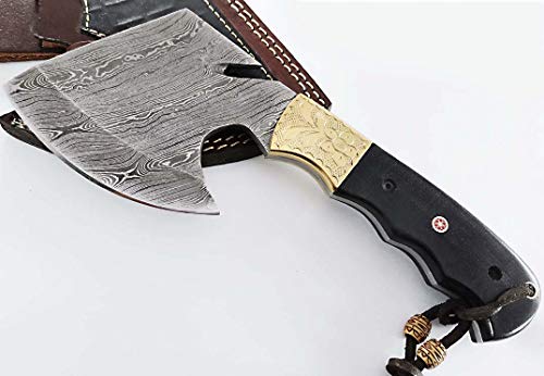Dessi Handmade damascus Steel utility tool Garden Axe .2211