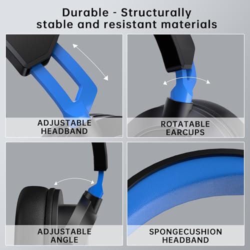 Image of AOC Wired Gaming Headset for PS5, Xbox Series X|S & Xbox One,PC, Clear Mic