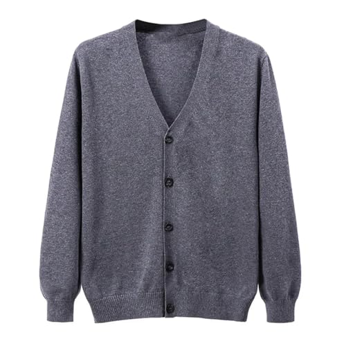 Winter Knit Sweater V-Neck Cardigan Casual Men's Cotton Cardigan Sweaters2