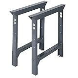 Edsal ABL30 Adjustable Height Industrial Grade Bench Leg, 4000 lbs Capacity, 2
