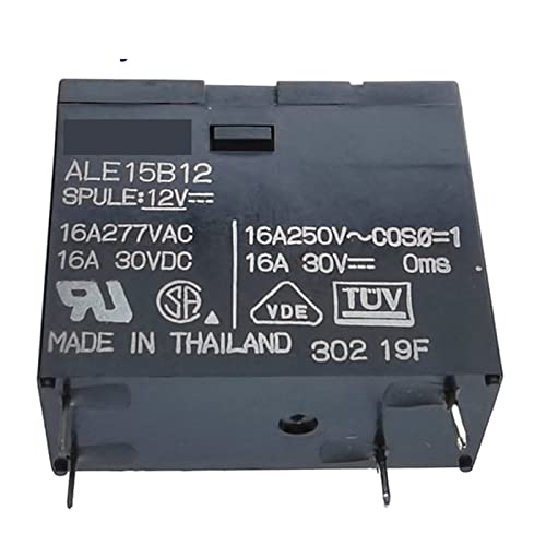 Relais 12V 16A ALE15B12 DIP4 pour circuits imprimés électroniques