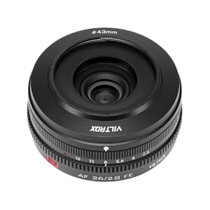 VILTROX 26mm F2.8 EVO Pancake Lens for Sony E — photo 6 of 6