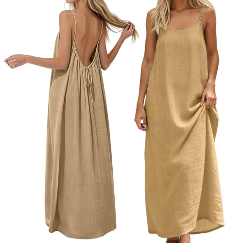 Robe d'été dos nu fluide pour sublimer votre silhouette en vacances