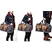 Canvas Duffle Bag Overnight Bags for Men Weekend Travel Duffel Weekender Bags...