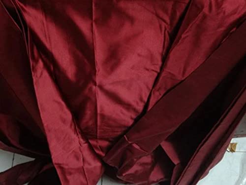 Soie Silk Dutchess Bordeaux 152,4 cm, une étoffe de prestige pour haute couture