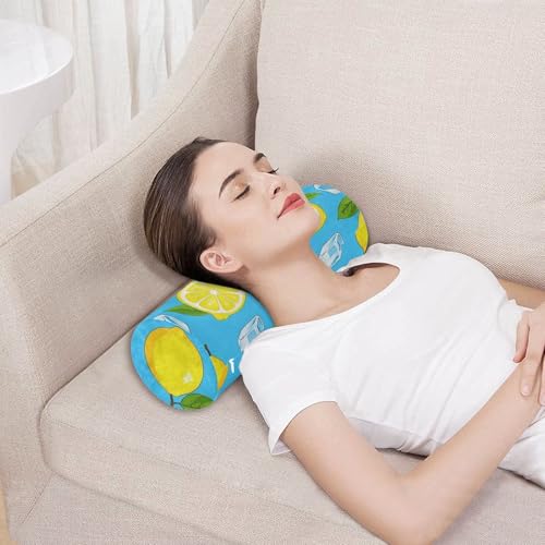 Almohada cilíndrica de espuma viscoelástica 43x14 cm miniatura 5