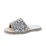 ❤[Produktinformation]:✿Saison: Frühling, Sommer, Herbst, Winter✿Gender: Damen✿Gelegenheiten: Wandern im Freien, Unterhaltung, Freizeit, Party, Arbeit, Hochzeit und andere Gelegenheiten✿Material: Hochwertig, bequem und weich. Reduziert die Belastung der Gelenke, stärkt und stärkt, verbessert die Körperhaltung✿Stil: Freizeitschuhe, Strandschuhe, Partyschuhe, rutschfest, leicht, atmungsaktiv Einfach zu tragen Abheben!✿Was du bekommst: 1 X Damen Hausschuhe(Nein Damen Hausschuhe Box).