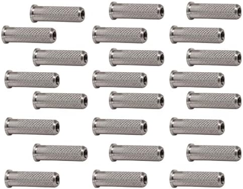 Fulanfudi 24pcs Archery Base Aluminum Inserts for Carbon Arrows 6.2mm Arrow Insert Base Arrow Shaft Hunting Archery Carbon Fiber Arrow Arrowhead Insert Fulanfudi 24pcs Archery Base Aluminum Inserts for Carbon Arrows 6.2mm Arrow Insert Base Arrow Shaft Hunting Archery Carbon Fiber Arrow Arrowhead Insert