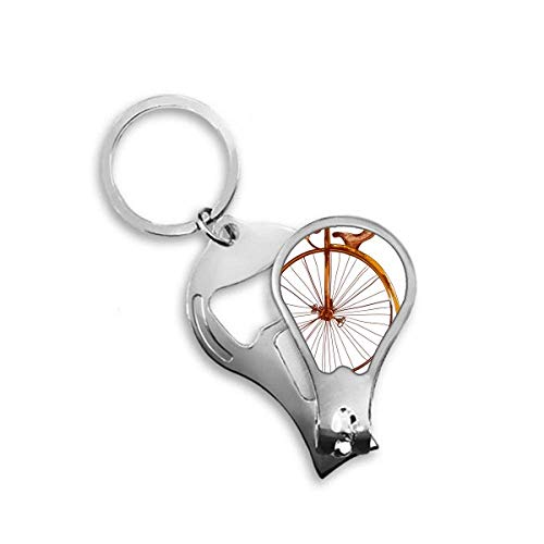 Vélo haut wheeler coupe-ongles vintage pour votre trousse de toilette