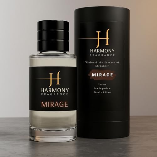 Mirage - Harmony Fragrance - Eau de Parfum - Inspired by LV Ombre Nomade - Luxury Oud Perfume - For Women Men Unisex - Long Lasting Fragrance - Made In Canada - 4