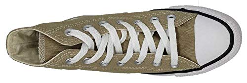 Tênis Converse Chuck Taylor All Star Lift Hi Caqui Preto Branco 33
