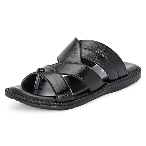 Image of Centrino Sandal for Men | Grip Insole for Stability | Modern slipper Look with Straps | Comfortable Casual look sandal for Men's (9512)