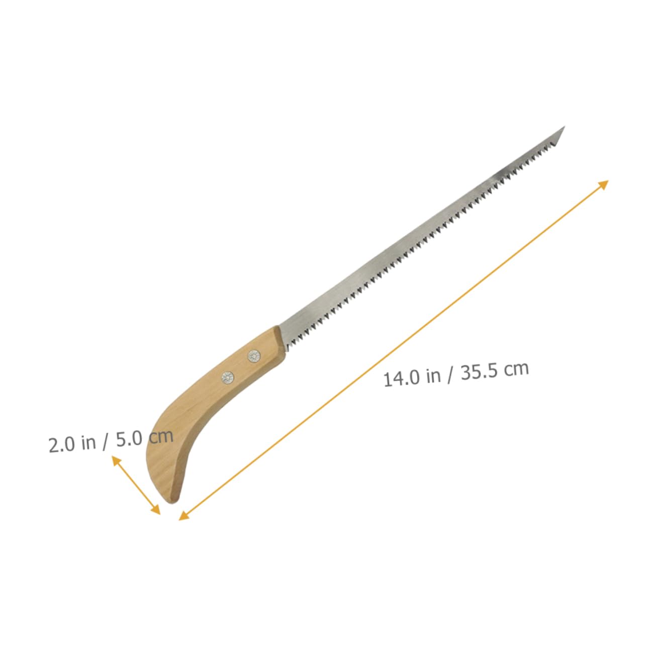 IWOWHERO Versatile Pull Saw Pruning Saw for Gardening Woodworking and Camping Japanese Hand Saw Reinforced Joint for Durability