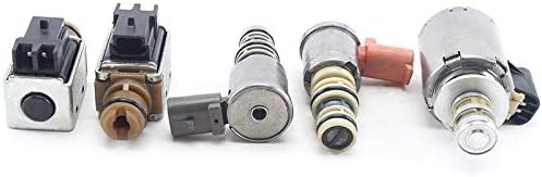 Shift Solenoid, 5PCS A & B Transmission Shift Solenoid EPC TCC Solenoid for GM 4L60E Model Automatic Transmission (4L60E Solenoid 03-05)