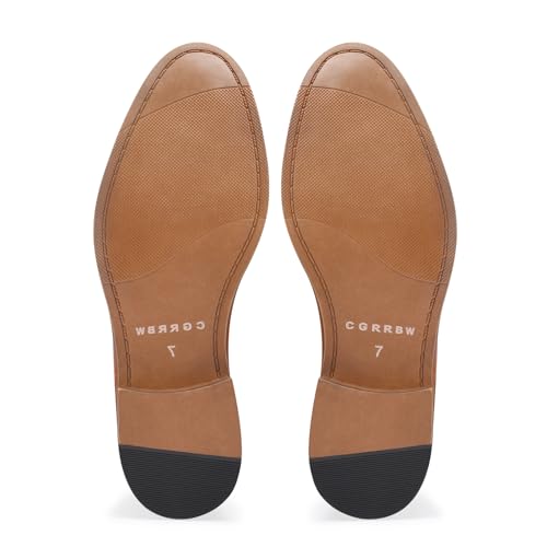 Image of CGRRBW Men's Chelsea Boots Suede Leather Casual Boots for Men