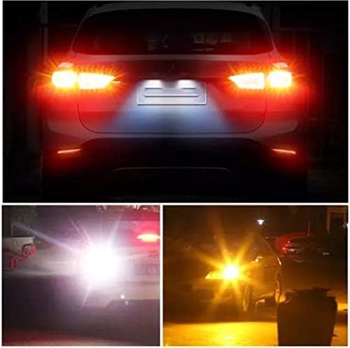 Image of 360 Degree, 45smd, T10 /T15 Socket LED Turn Signal Blinker Lights, Amber Yellow (2)