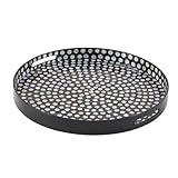 Deco 79 48931 Chromatic Wood Lacquer Shell Tray- Trays