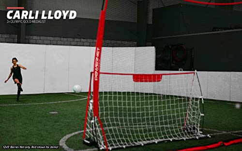 Powernet 12 Ft X 9 Ft Sports Barrier Net | 108 Sqft Of Protection | Safety Backstop | Portable Ez Setup Barricade For Baseball, Lacrosse, Basketball, Soccer, Field Hockey, Softball (Navy) #TOP3